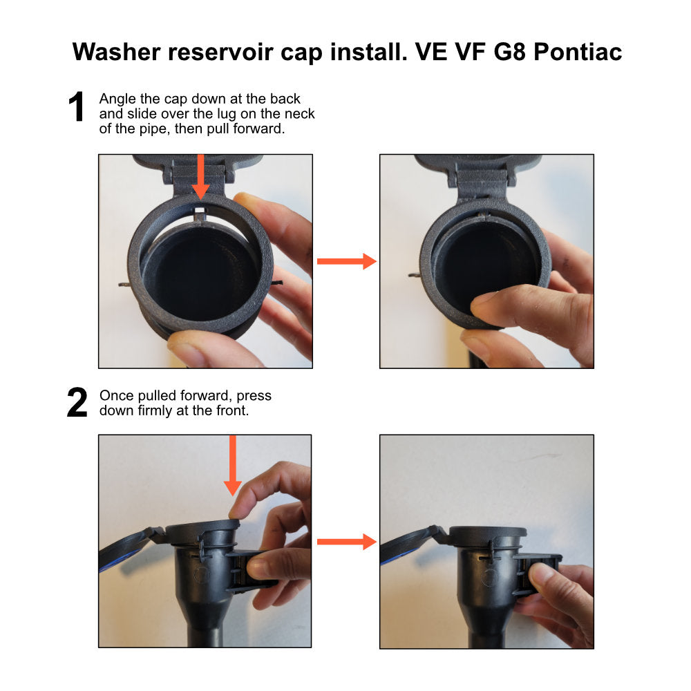 Standard - Windshield Washer Reservoir Cap – Holden VE/VF, Chevy SS, Pontiac G8, Caprice PPV (2006–2017)