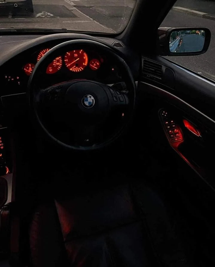 BMW E38 Podświetlane klamki drzwi