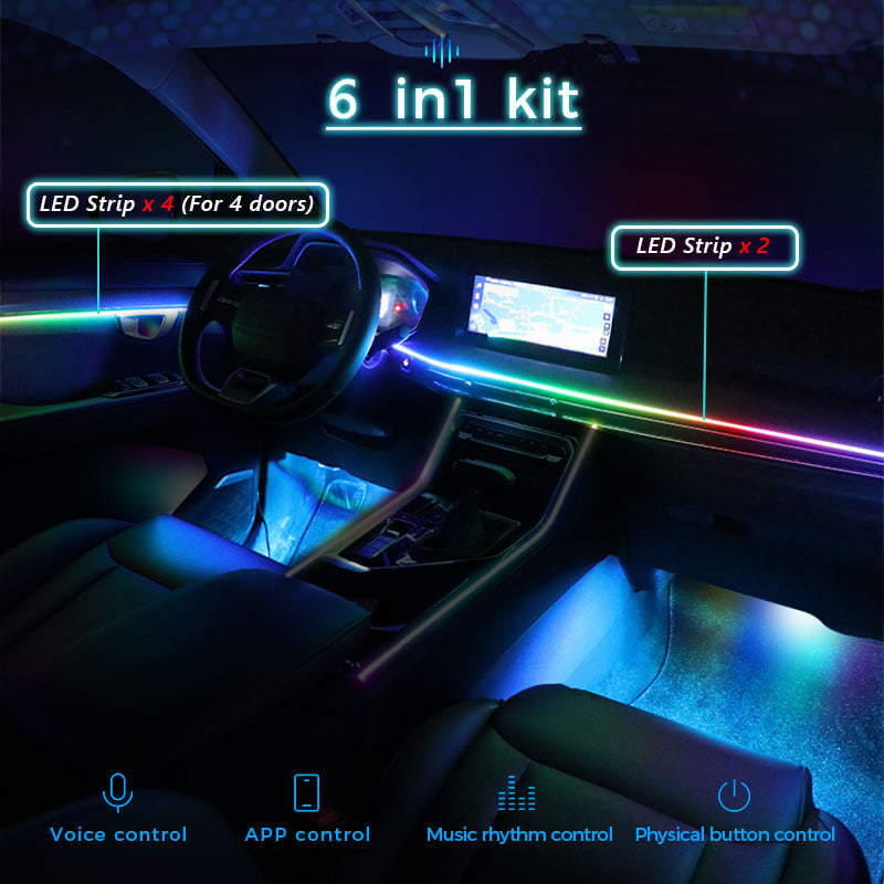 Kit de iluminare ambientală LED BMW E90-E91-E92-E93