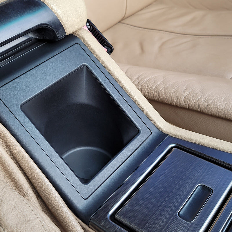 BMW E39 storage box cup holder